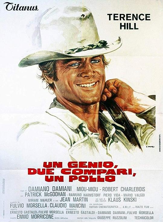 一个天才、两个朋友和一个傻子 Un genio, due compari, un pollo (1975)