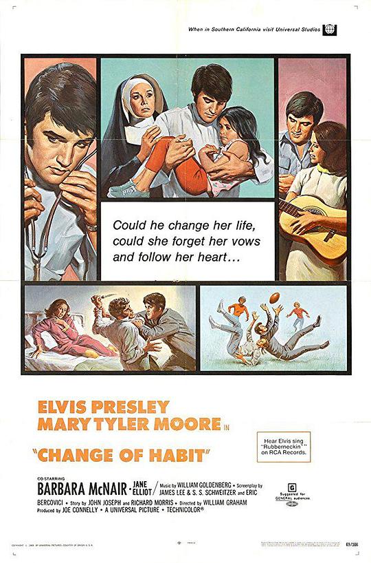 修女变身 Change of Habit (1969)