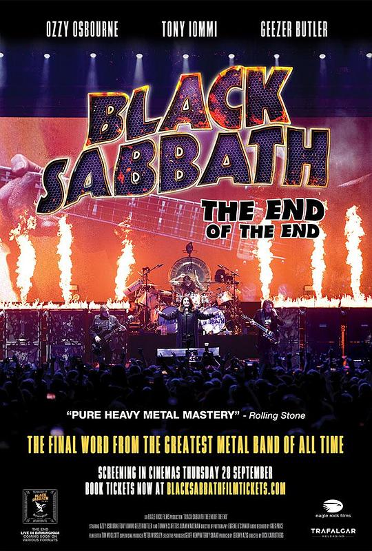 黑色安息日：最后的最后 Black Sabbath The End of the End (2017)