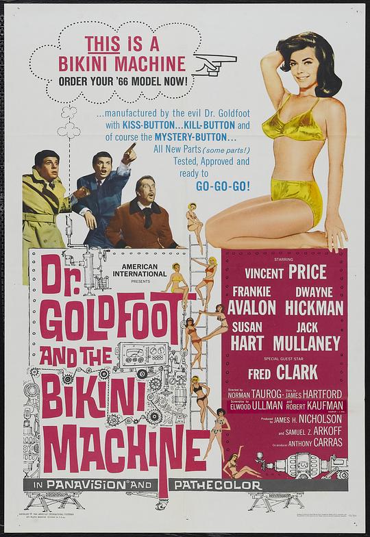 黄金脚博士和比基尼机器 Dr. Goldfoot and the Bikini Machine (1965)