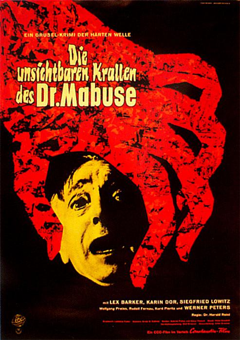 马布斯博士的隐形爪 Die unsichtbaren Krallen des Dr. Mabuse (1962)