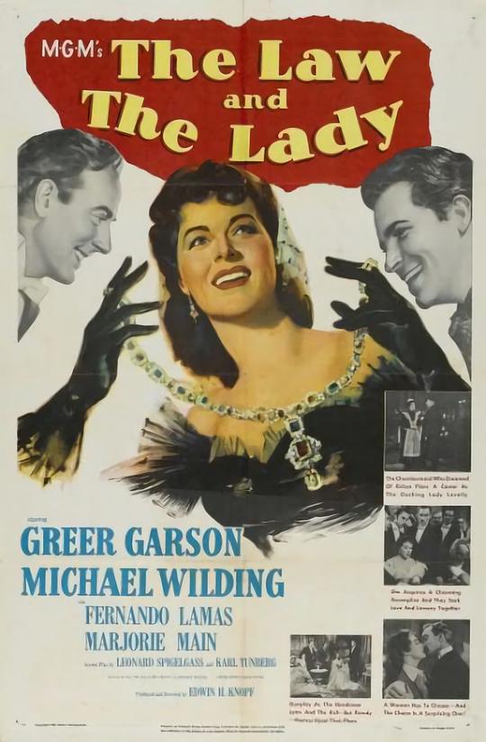 风流女拆白 The Law and the Lady (1951)