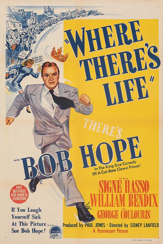 冒牌皇帝 Where There's Life (1947)