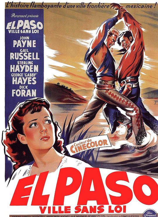 虎将征西 El Paso (1949)