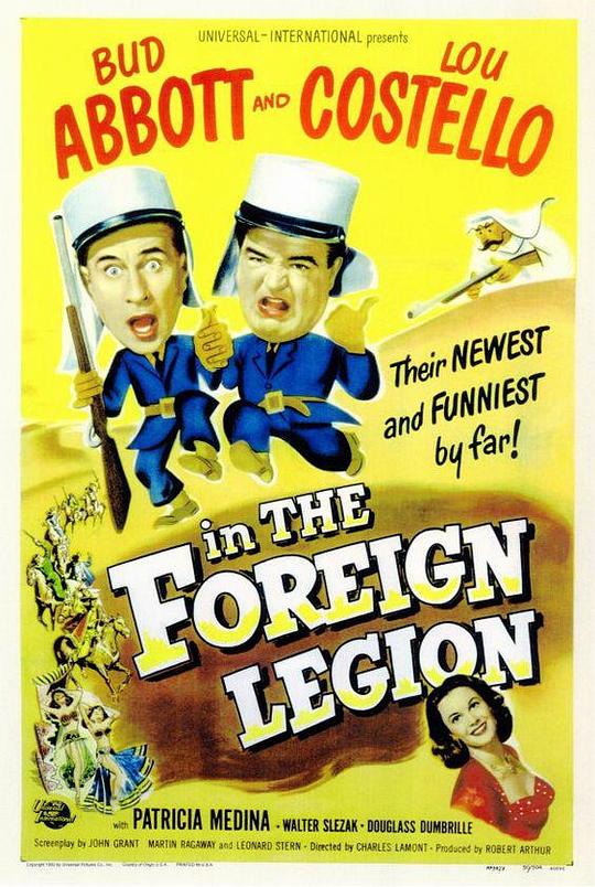 两傻在外籍军团 Abbott and Costello in the Foreign Legion (1950)