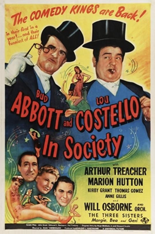 两傻捉贼 In Society (1944)