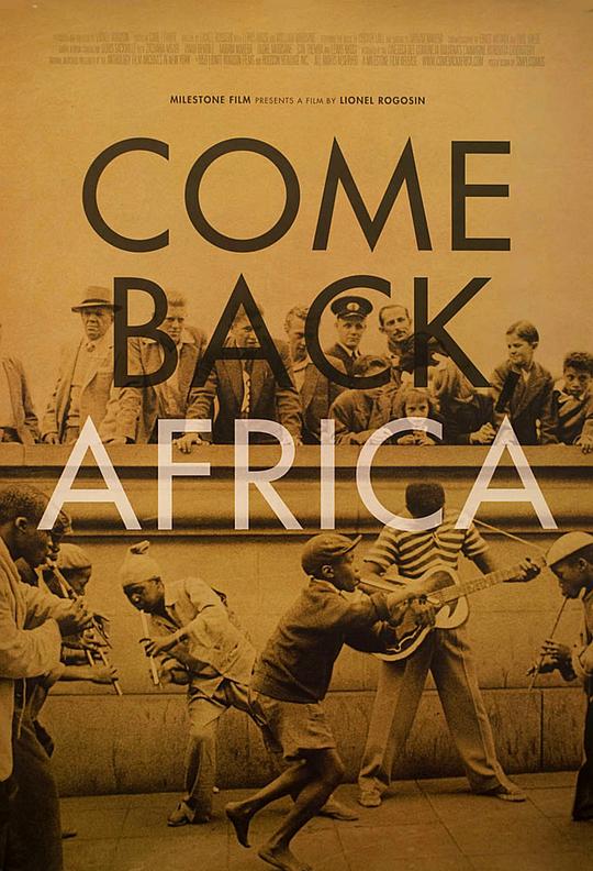 回来吧，非洲 Come Back, Africa (1959)