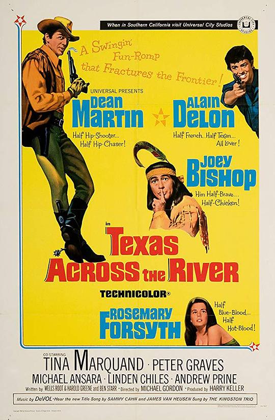 春风得意龙虎凤 Texas Across the River (1966)