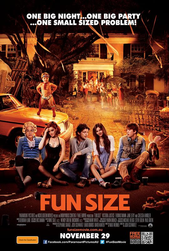 疯狂万圣夜 Fun Size (2012)