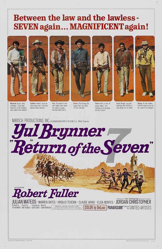 豪勇七蛟龙续集 Return of the Seven (1966)