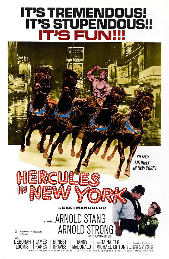 大力神在纽约 Hercules in New York (1970)