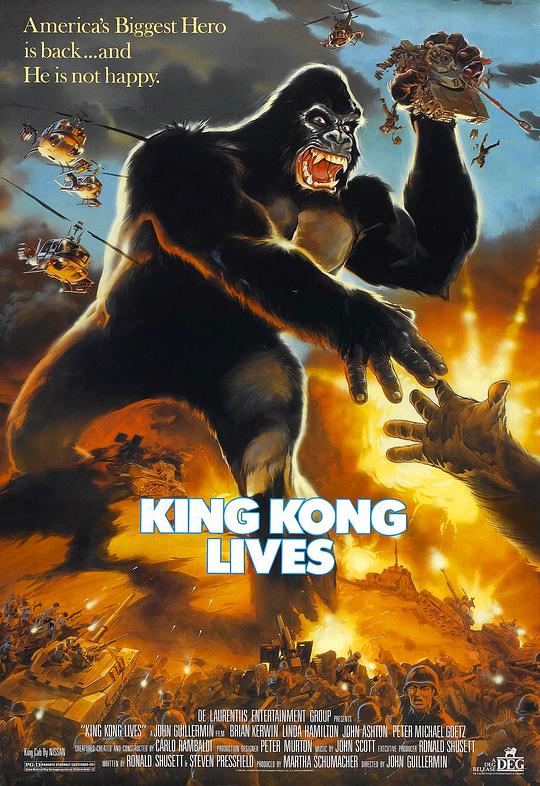 金刚复活 King Kong Lives (1986)