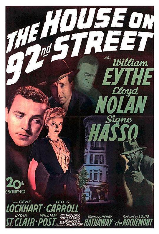 克里斯托夫案件 The House on 92nd Street (1945)