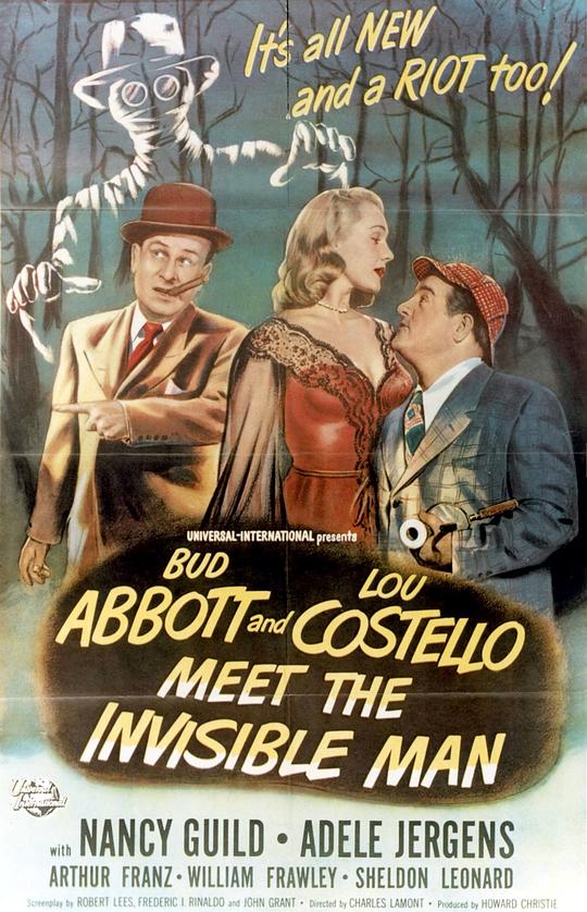 两傻大战隐形人 Abbott and Costello - Meet the Invisible Man (1951)