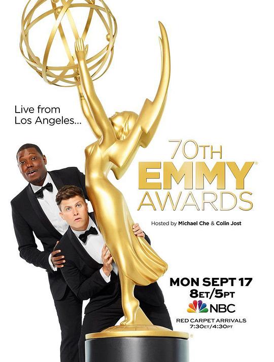 第70届黄金时段艾美奖颁奖典礼 The 70th Primetime Emmy Awards (2018)