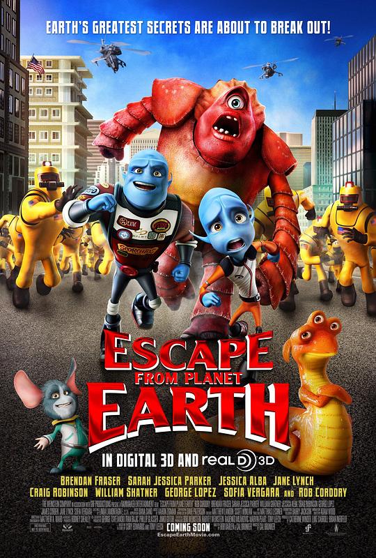 逃离地球 Escape from Planet Earth (2013)