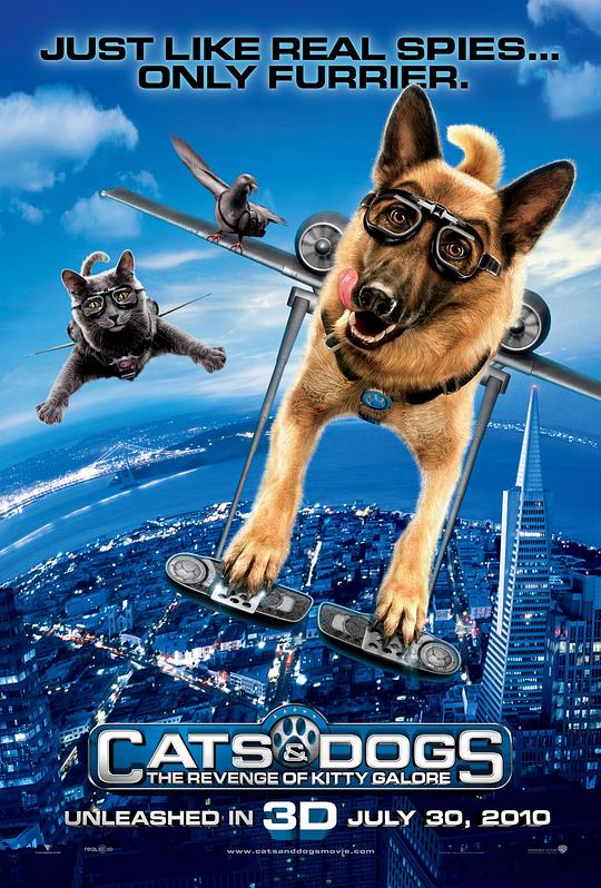 猫狗大战2：珍珠猫复仇 Cats & Dogs: The Revenge of Kitty Galore (2010)