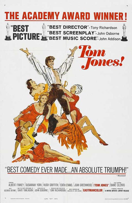 汤姆·琼斯 Tom Jones (1963)