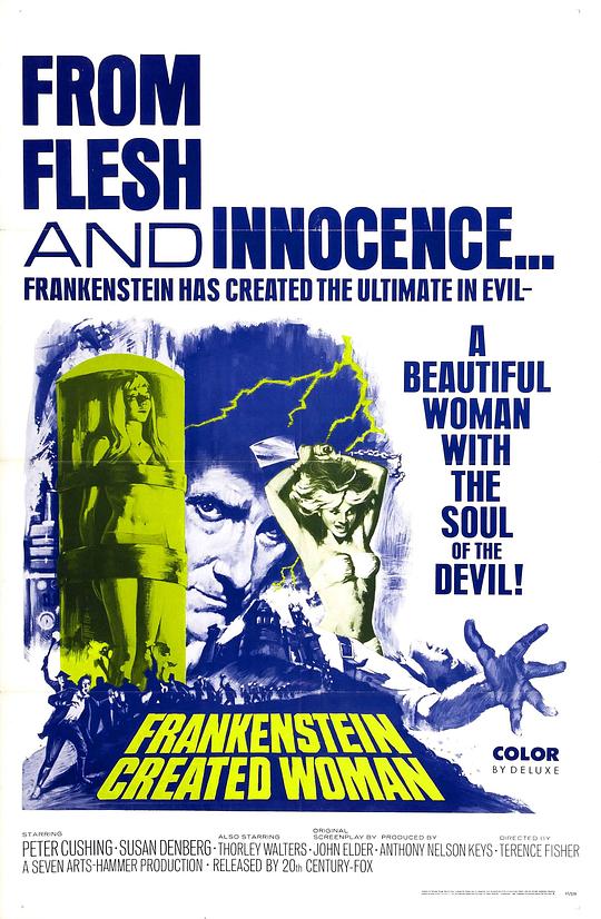 科学怪人创造的女人 Frankenstein Created Woman (1967)