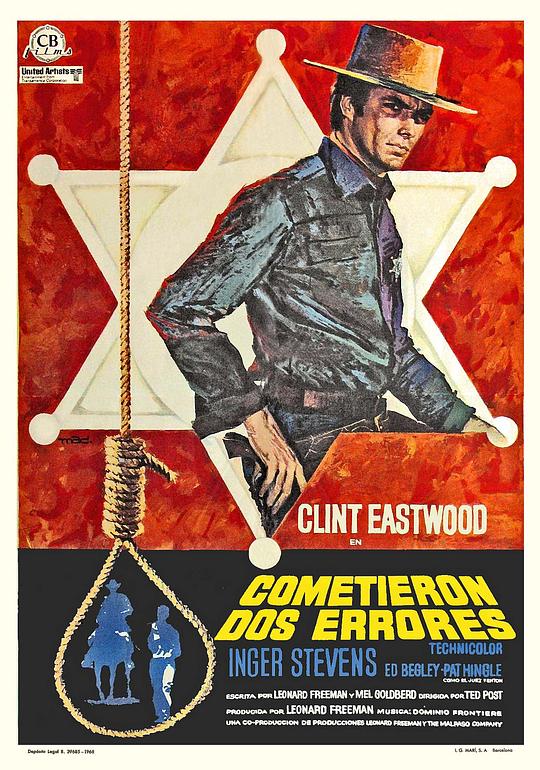 吊人索 Hang 'Em High (1968)