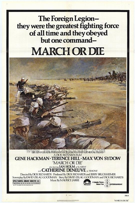 前进或死亡 March or Die (1977)