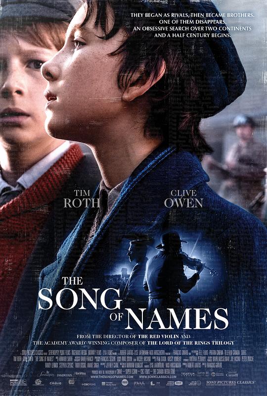 名字之歌 The Song of Names (2019)