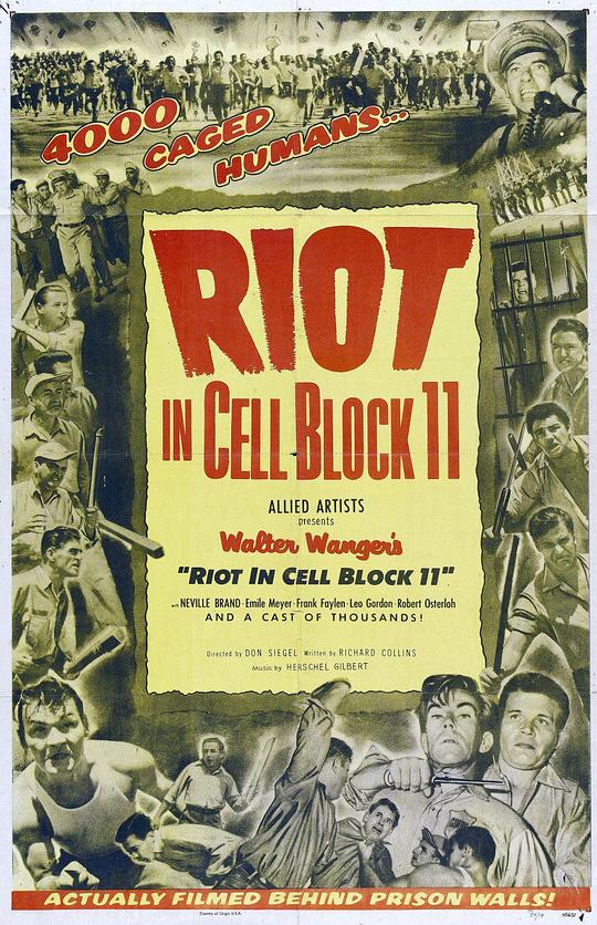牢狱大暴动 Riot in Cell Block 11 (1954)