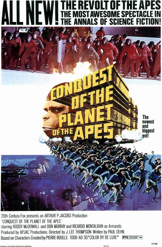 猩球征服 Conquest of the Planet of the Apes (1972)