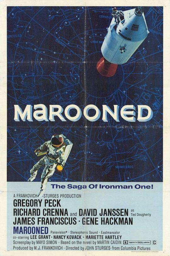 蓝烟火 Marooned (1969)