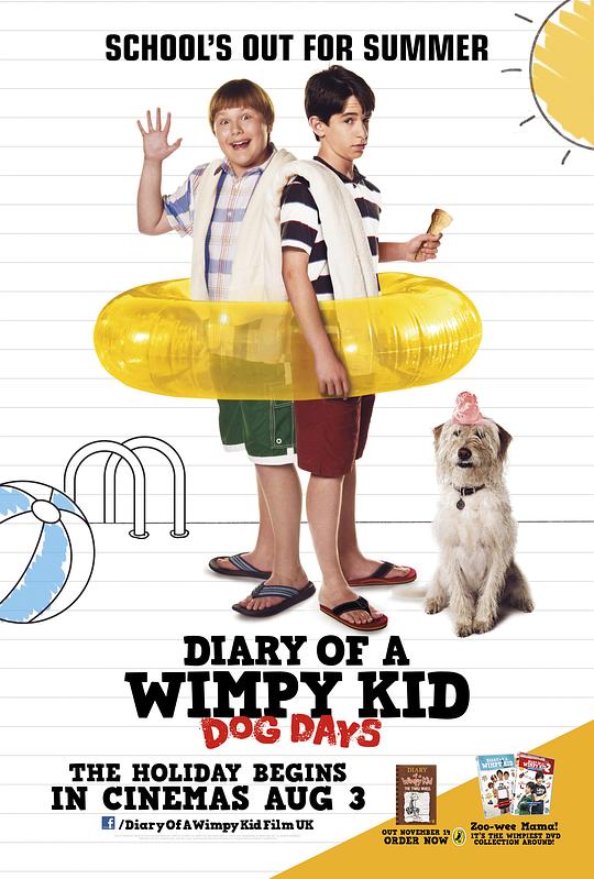 小屁孩日记3 Diary of a Wimpy Kid: Dog Days (2012)