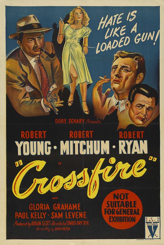 双雄斗智 Crossfire (1947)