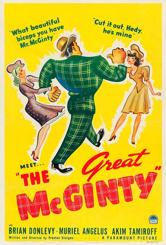 江湖异人传 The Great McGinty (1940)