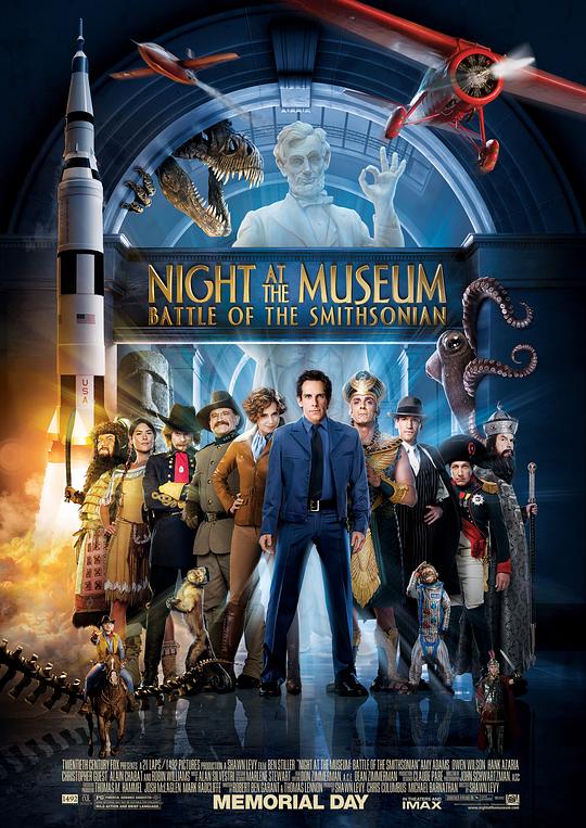 博物馆奇妙夜2 Night at the Museum: Battle of the Smithsonian (2009)