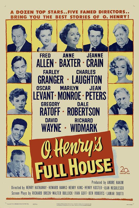 锦绣人生 O. Henry's Full House (1952)