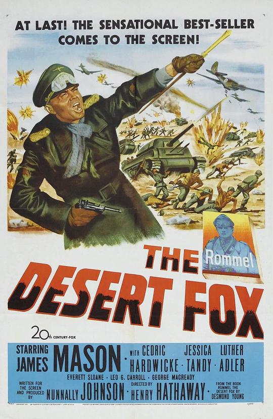 沙漠之狐 The Desert Fox: The Story of Rommel (1951)
