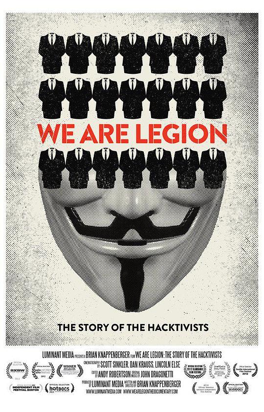 骇客军团故事 We Are Legion: The Story of the Hacktivists (2013)