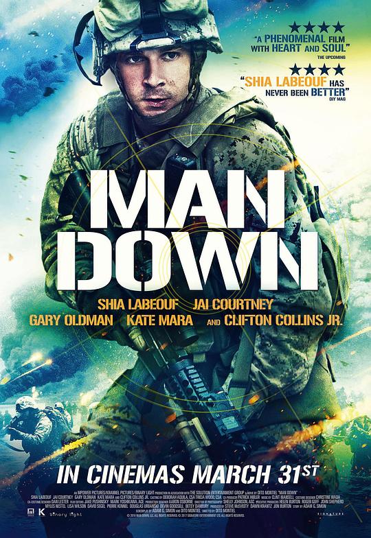 友军倒下 Man Down (2015)