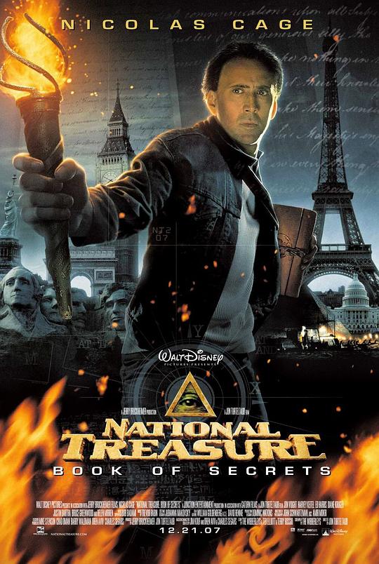 国家宝藏：夺宝秘笈 National Treasure: Book of Secrets (2007)