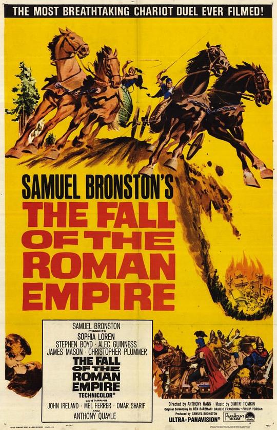 罗马帝国沦亡录 The Fall of the Roman Empire (1964)