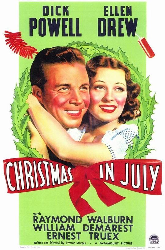 七月圣诞 Christmas in July (1940)