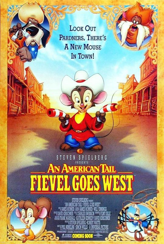 美国鼠谭2：西部历险记 An American Tail: Fievel Goes West (1991)