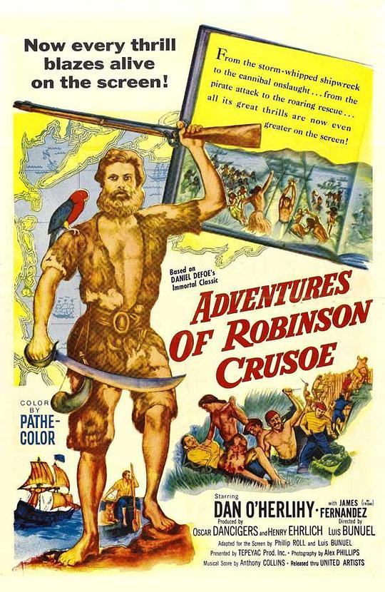 鲁宾逊漂流记 Robinson Crusoe (1954)