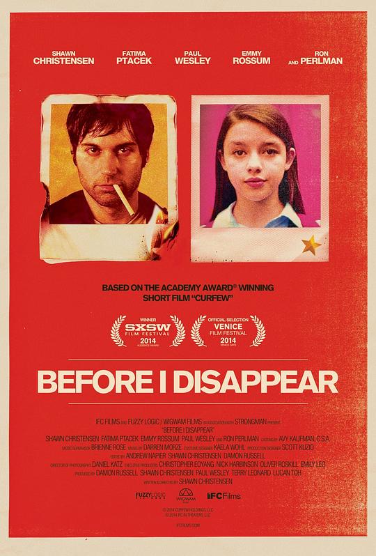 在我消失前 Before I Disappear (2014)