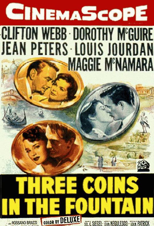 罗马之恋 Three Coins in the Fountain (1954)