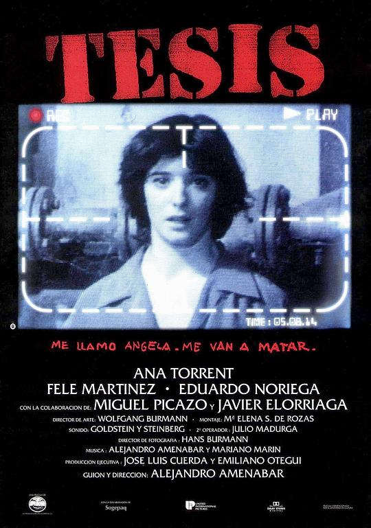 死亡论文 Tesis (1996)