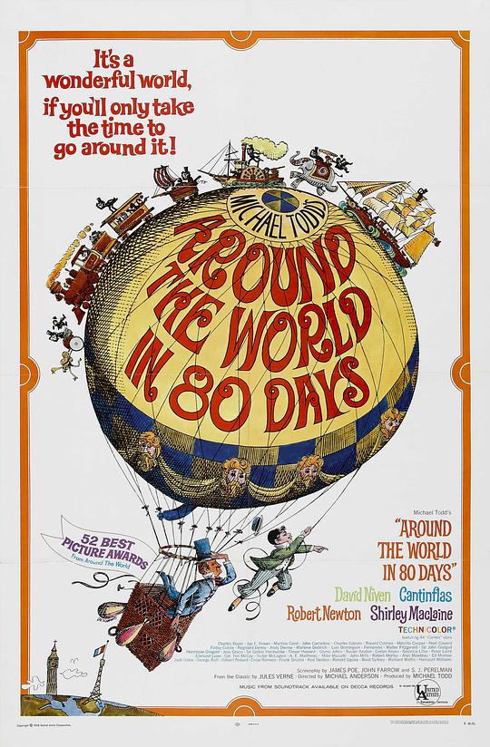 环游世界八十天 Around the World in Eighty Days (1956)