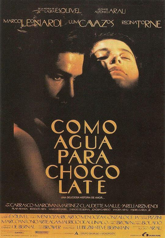 巧克力情人 Como agua para chocolate (1992)