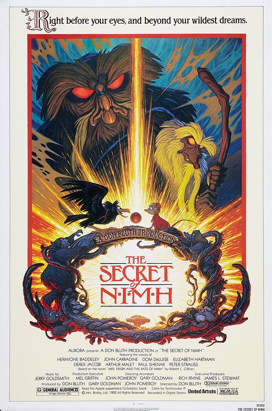 鼠谭秘奇 The Secret of NIMH (1982)