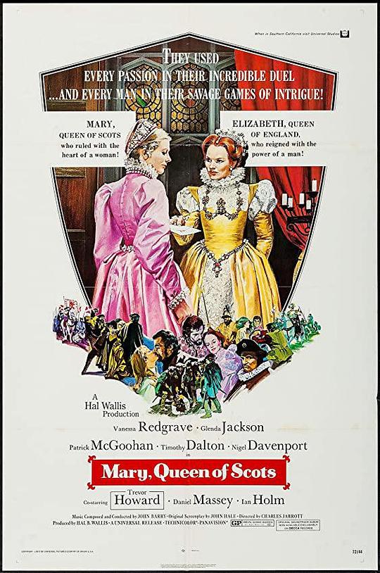 英宫恨 Mary, Queen of Scots (1971)