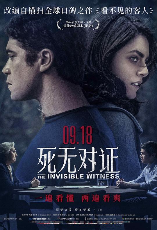 死无对证 Il testimone invisibile (2018)